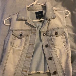 Denim vest